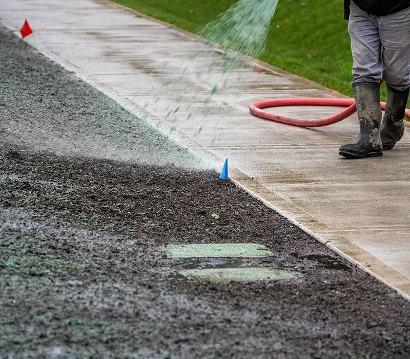 Hydroseeding